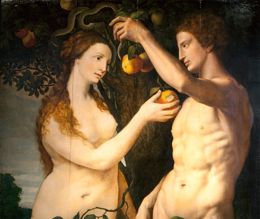 Frans-Floris-adan-y-eva